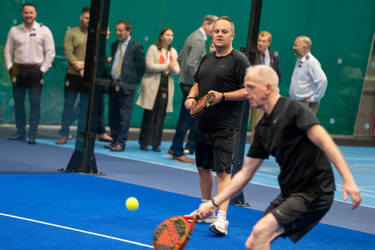 West Lothian's first indoor PADEL court