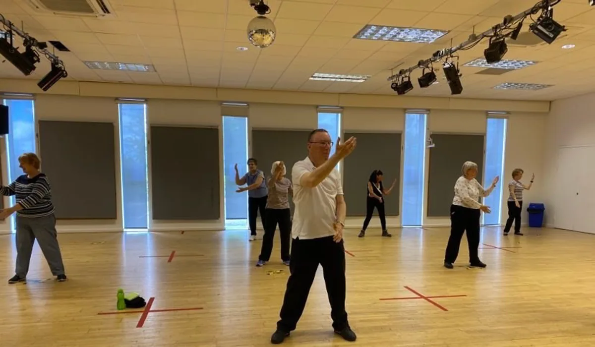 A gentle and non-strenuous exercise class